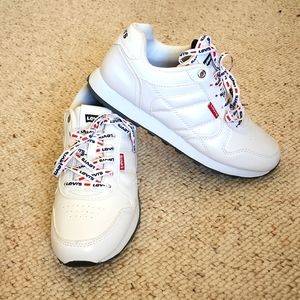 Levi's white sneakers (new!)